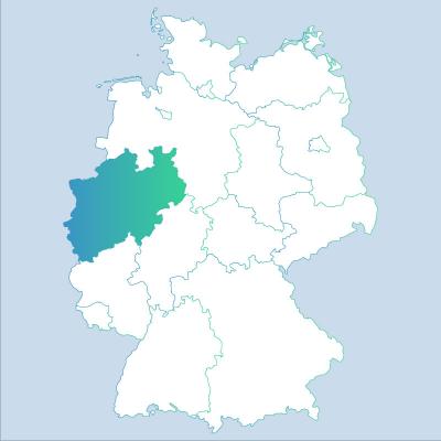 Région Nordrhein-Westfalen